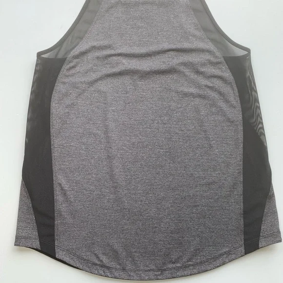 Lululemon Run Off Route Sheer Tank Top Racerback Crisscross Strappy Back Black 8 - Picture 10 of 15